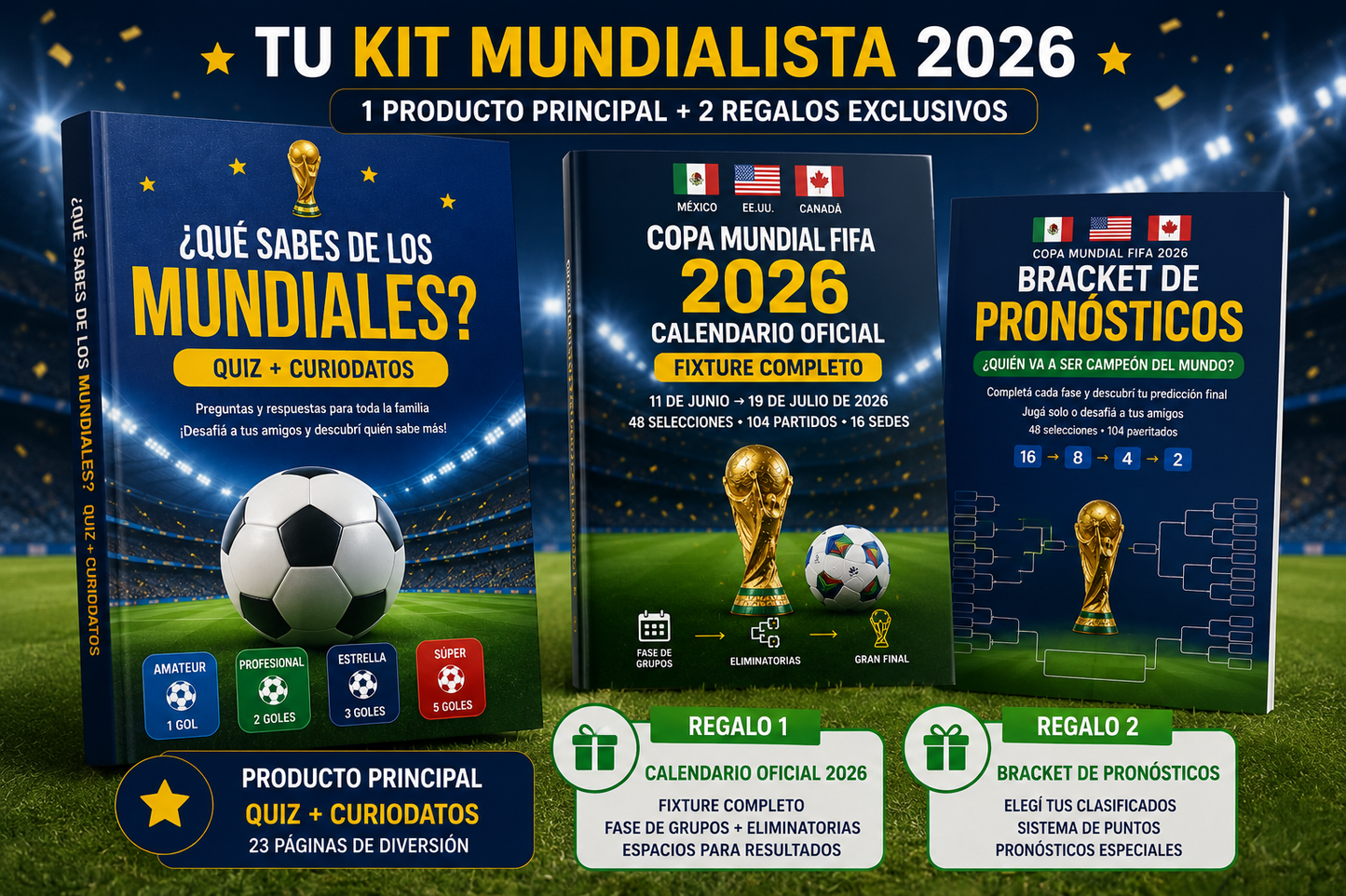 Quiz Que sabes de MUNDIALES ? + Regalos exclusivos